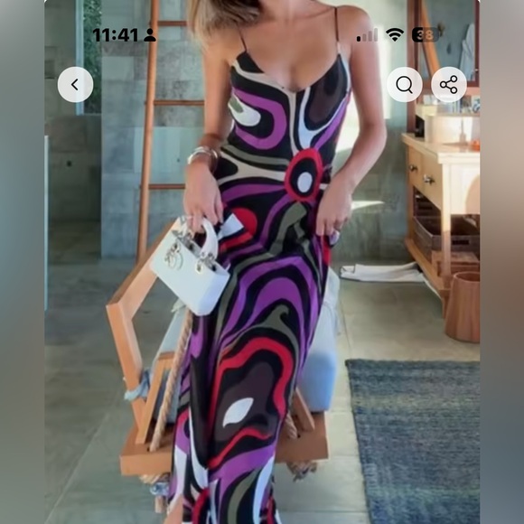 no brand Dresses & Skirts - Colorful Abstract Maxi Dress